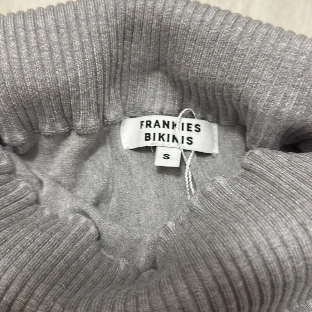 NWT Frankie’s bikinis grey skirt small